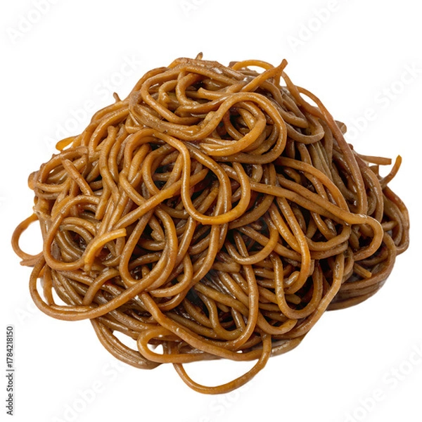 Obraz Lo Mein isolated on white background