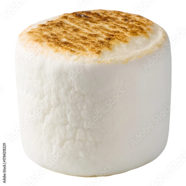 Obraz Marshmallow isolated on white background