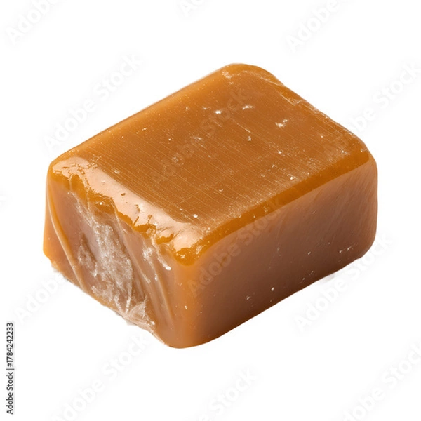 Obraz Toffee isolated on white background