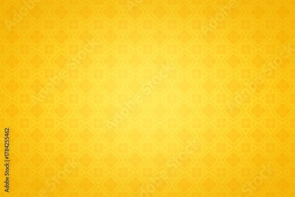 Fototapeta Luxury Thai pattern gold background