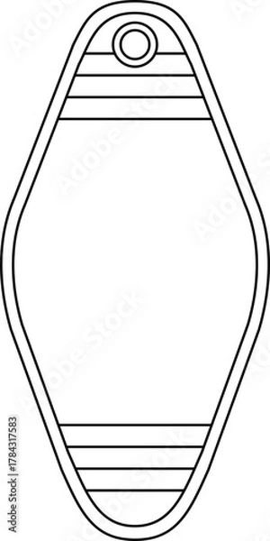 Fototapeta Motel keychain template, motel keychain svg, hotel keychain svg, keychain template, fashion keychain svg, keychain svg, motel keychain png

