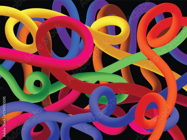 Obraz background with blending color candy