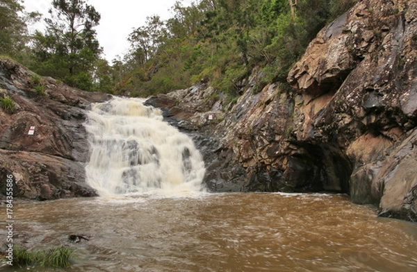 Obraz Cedar Creek Falls, Gold Coast Hinterland, Queensland, Australia