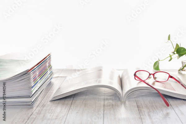 Obraz 雑誌イメージ　マガジン 　情報誌