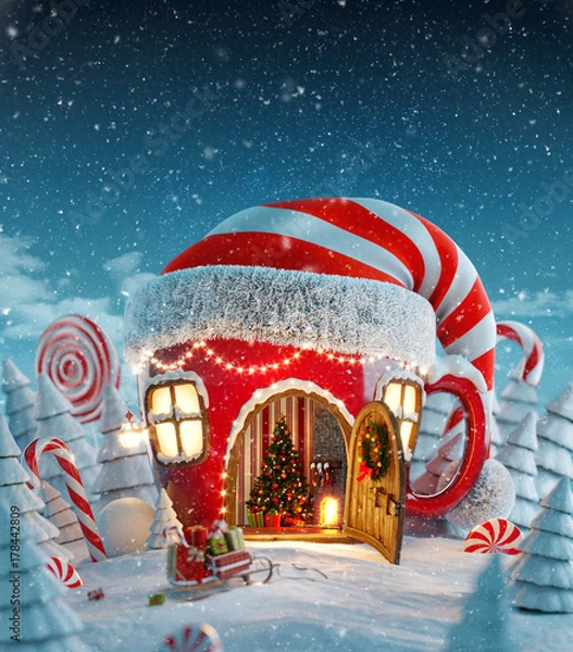 Obraz Amazing fairy house