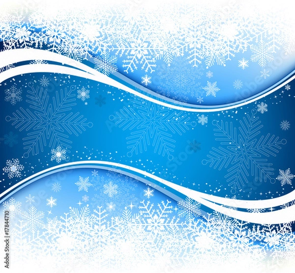 Obraz Abstract Christmas background vector