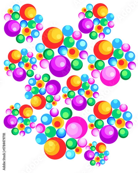 Obraz サークルパターン