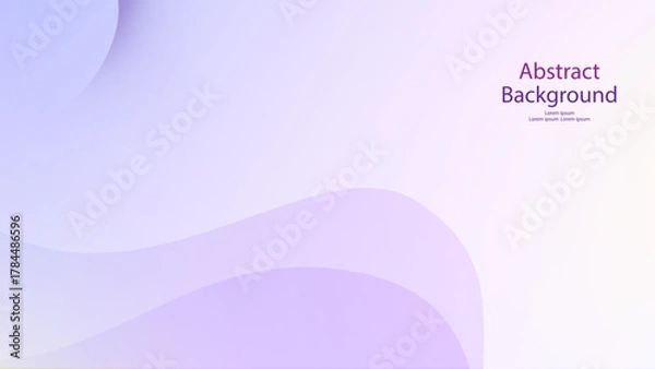 Obraz purple and pink color background abstract art vector