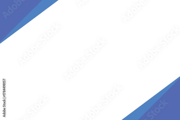 Fototapeta blue corner curl