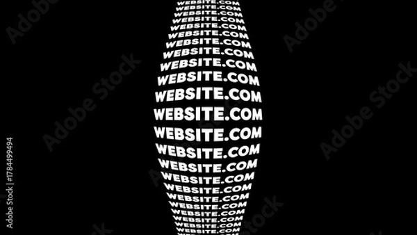 Fototapeta Typography Kinetic 2