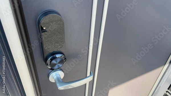 Obraz コンテナホテルの電子錠