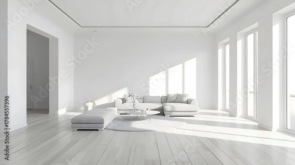 Fototapeta modern interior design