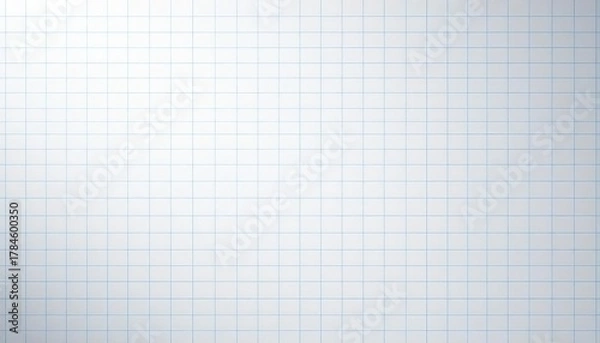Fototapeta Infinite grid background, lined paper texture,  note,  design