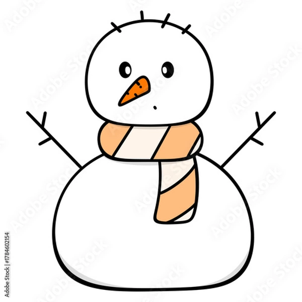 Fototapeta Snowman