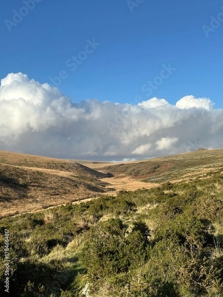 Obraz mountain landscape with blue sky