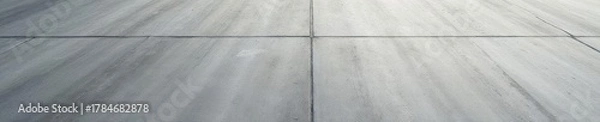 Fototapeta Subtle horizontal striations on concrete slab, mottled grey, simple, building, tile