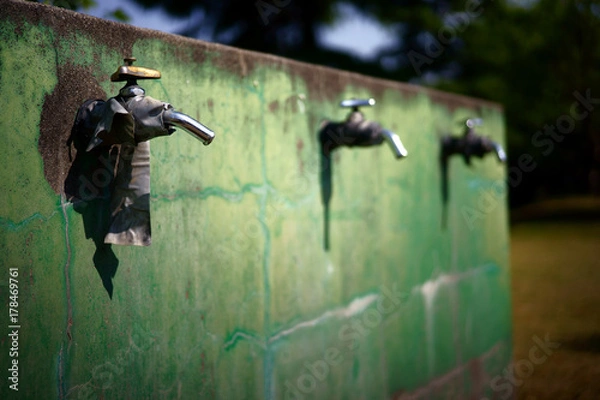 Obraz 水道の蛇口