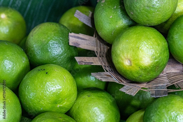 Obraz Lemon background image for cooking or as a background image.