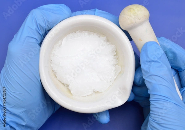 Obraz Polyethylene glycol PEG also known as polyethylene oxide PEO or polyoxyethylene POE.