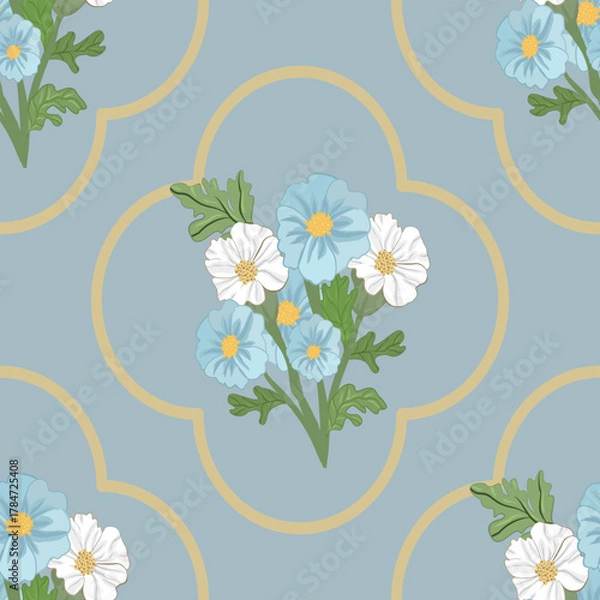 Fototapeta 
Geometric Ethnic traditional seamless , Aztec, Tribal, Hmong, Native American Indian, Pattern design for wrap, carpet, decorative illustraion

