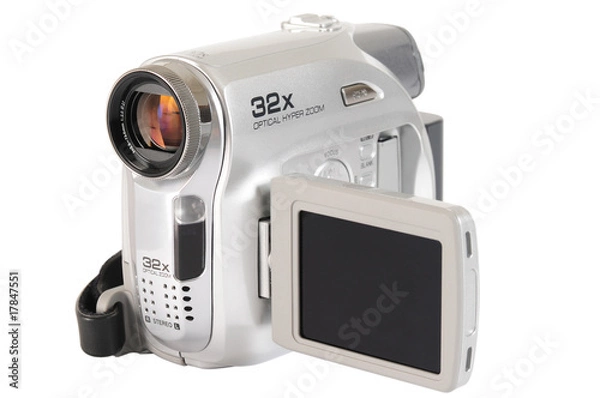 Fototapeta Camcorder. Clipping path
