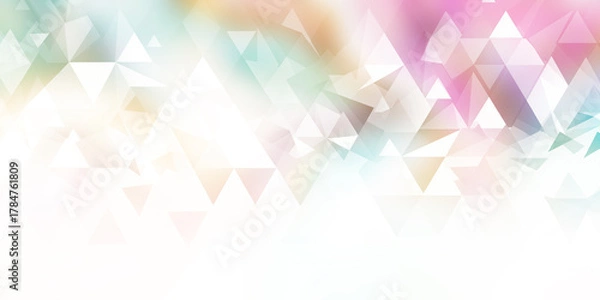 Obraz Clouds Macro. Rainbow Fluid Fluid art Wash
