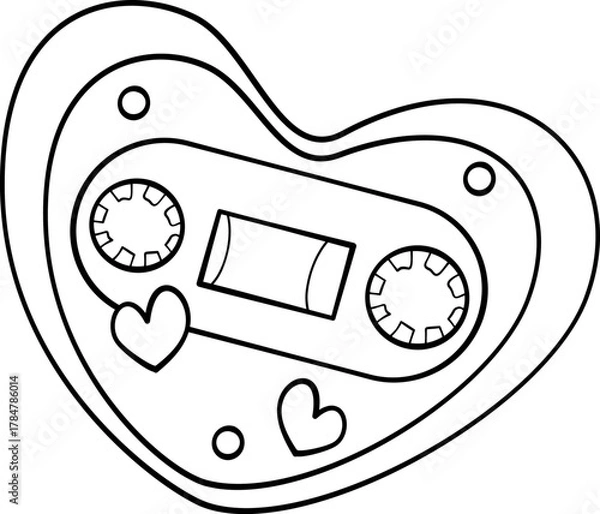 Fototapeta Y2K Digital Aesthetic Set with 90s Pixel Style Elements and Pastel Tech Graphics