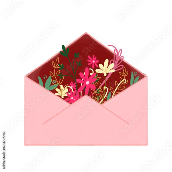 Obraz envelope with hearts