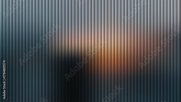 Obraz Abstract textured background with vertical ribbed pattern