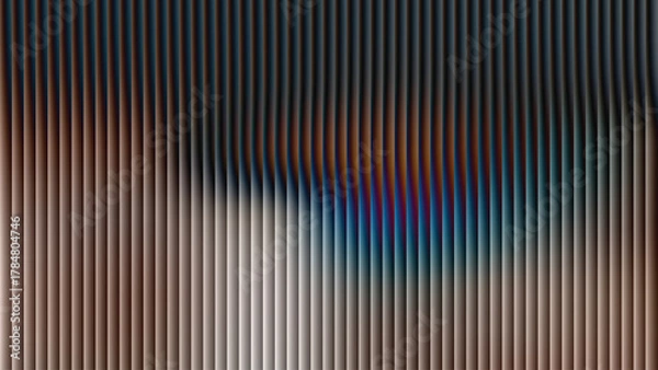 Obraz Abstract vertical lines with blurred colorful center