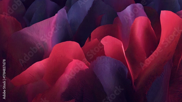 Fototapeta Moody Abstract Topography