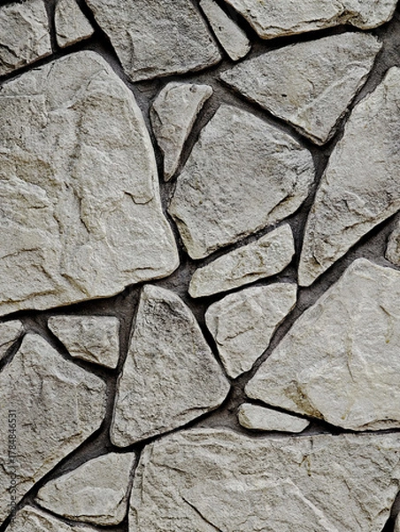 Obraz Large stone wall for background