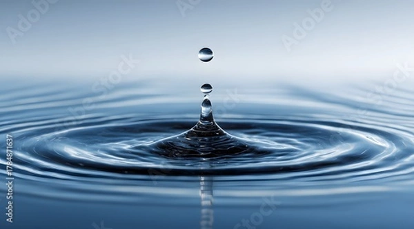 Fototapeta Water Drop Impact