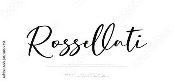 Fototapeta modern creative minimal alphabet small letter logo design