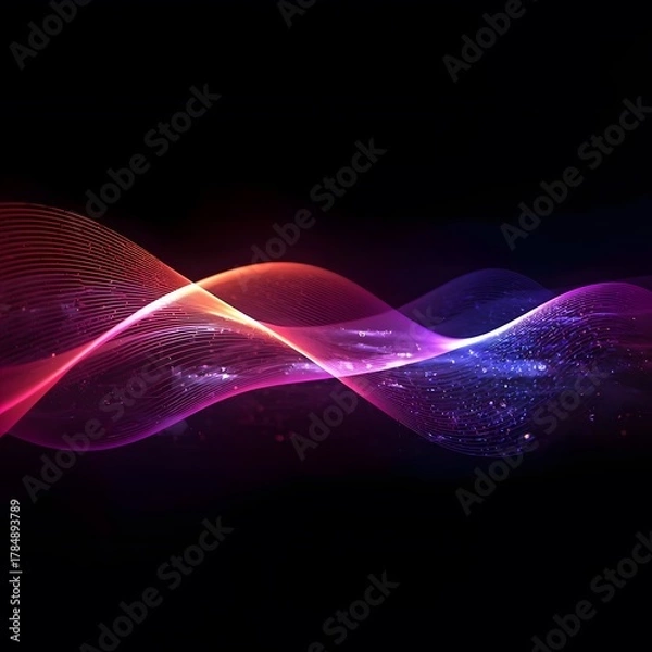 Obraz Digital Energy Flow