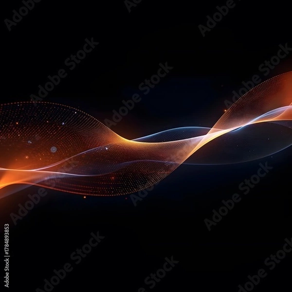 Obraz Digital Energy Flow