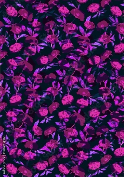 Obraz rose petals background