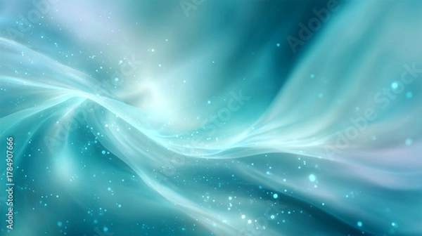 Fototapeta Celestial Radiance An Ethereal Display of Cosmic Light and Energy in the Universe