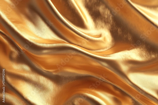 Obraz Luxurious Golden Fabric Texture
