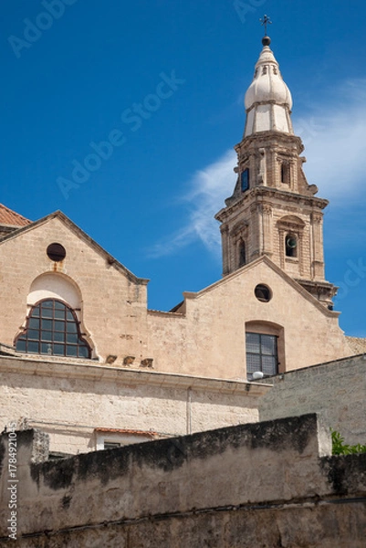 Obraz Cathedral bell tower, Monopoli, Apulia