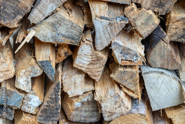 Obraz Gestapeltes Brennholz