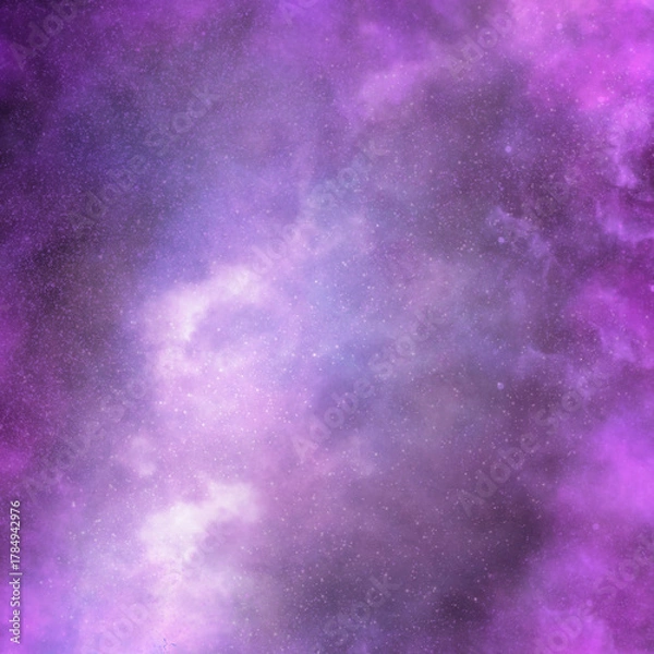 Obraz Abstract Deep Space Texture with Violet Dust