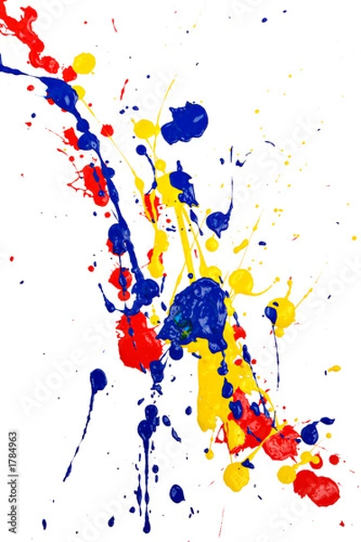Obraz Farba Splash