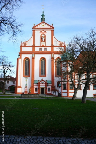 Obraz Die Kirche im Kloster St. Mariental in der Oberlausitz