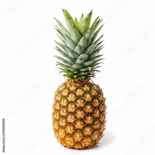 Fototapeta pineapple isolated on white