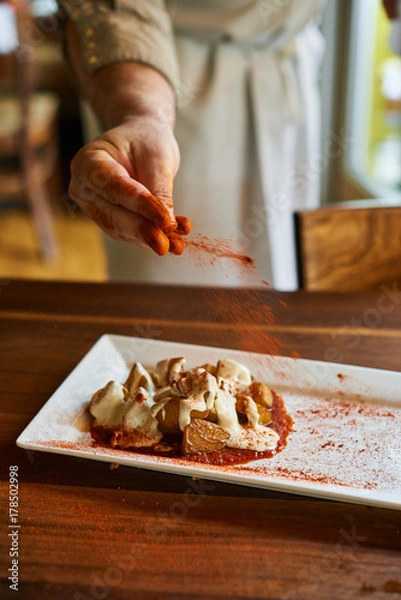 Obraz Chef in action