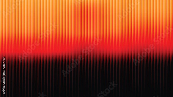 Obraz Abstract vertical lines with a gradient of red to orange