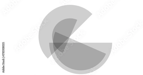 Obraz okręgi, koło, łuki, projekt, plik wektorowy, ilustracja