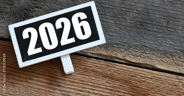 Fototapeta 2026 plans with digital marketing concepts,business team and goals