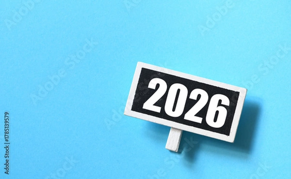 Fototapeta 2026 plans with digital marketing concepts,business team and goals